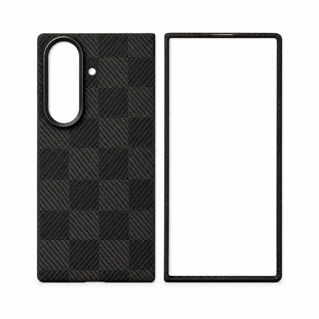 كفر لهاتف Galaxy Z Fold7 — نقشة مربعات سوداء