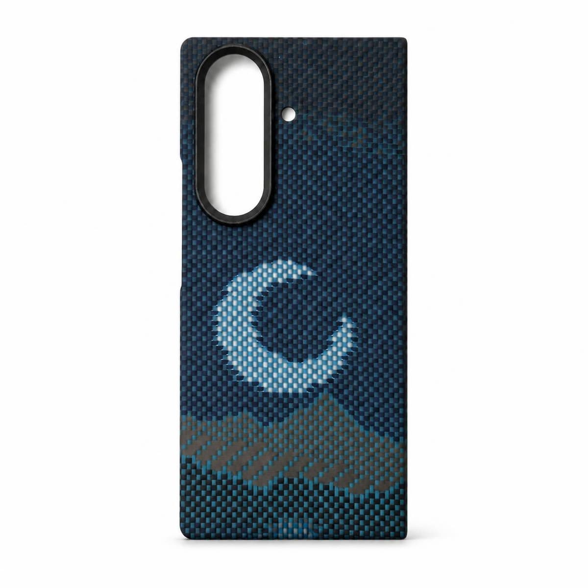 كفر لهاتف Galaxy Z Fold7 — نقشة هلال — الغطاء الخلفي