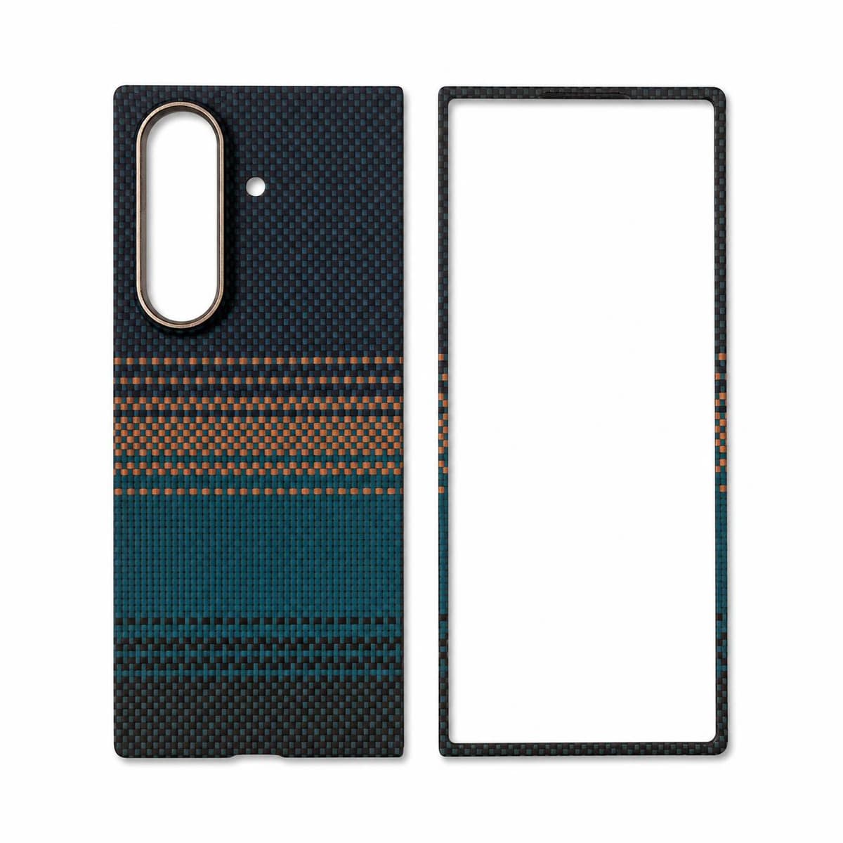 Case for Galaxy Z Fold7 — Spectrum Stripes — Full set